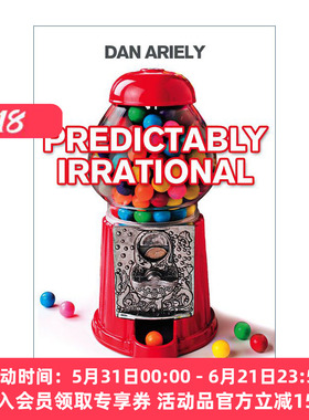 怪诞行为学  英文原版 Predictably Irrational 可预测的非理性 丹·艾瑞里 英文版 进口英语原版书籍