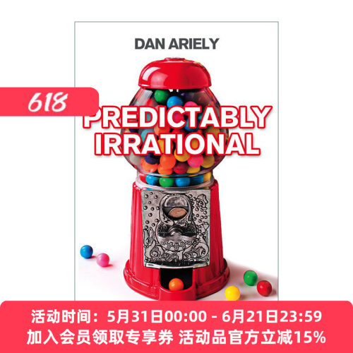 怪诞行为学  英文原版 Predictably Irrational 可预测的非理性 丹·艾瑞里 英文版 进口英语原版书籍