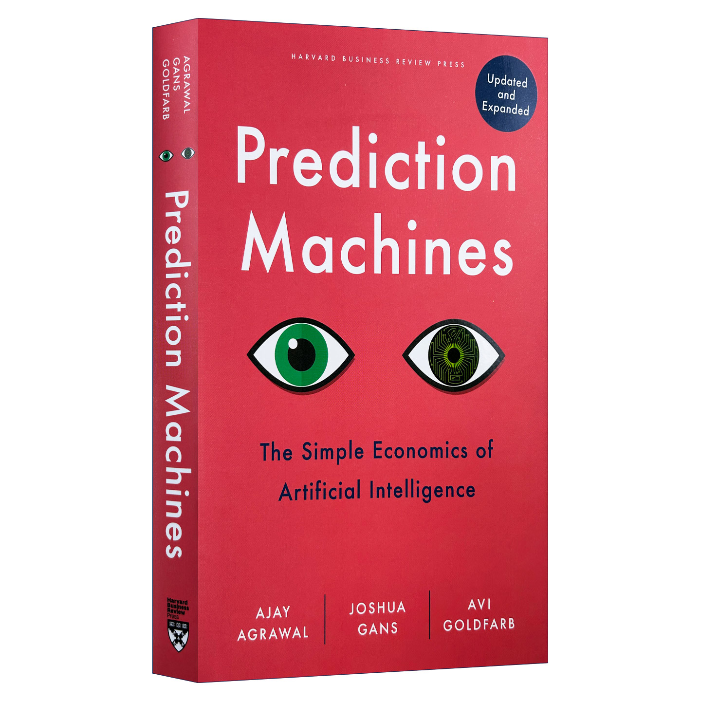 预测机器 英文原版 Prediction Machines Updated and Expanded AI人工智能的简单经济学 扩充更新版 哈佛商业评论 英文版 进口书