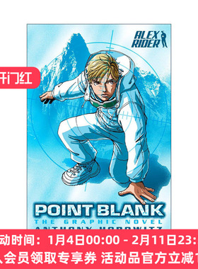 英文原版 Point Blank the Graphic Novel Alex Rider 02 直射点 少年007系列2 漫画小说 Anthony Horowitz 进口英语原版书籍