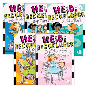 小女巫海蒂系列11-15册 英文原版 Heidi Heckelbeck 儿童章节桥梁书 校园故事 英文版 进口英语原版书籍