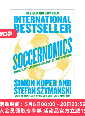 英文原版 Soccernomics 足球经济学 西蒙·库珀 新版 从经济学的角度解读足球 英文版 进口英语原版书籍