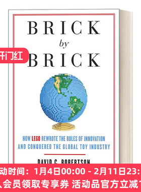 乐高 英文原版 Brick by 创新者的世界 David C. Roberts 英文版 进口英语原版书籍