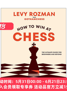 国际象棋致胜指南 英文原版 How to Win At Chess YouTube国际象棋博主莱维·罗兹曼 精装 英文版 进口英语原版书籍