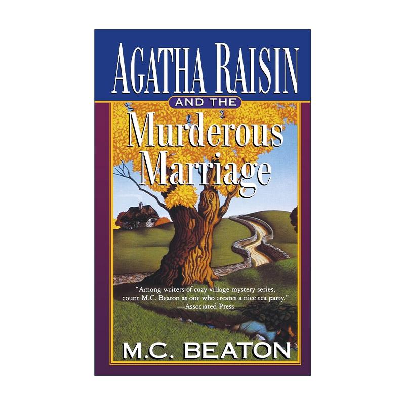 英文原版 Agatha Raisin and the Murderous Marriage 凶残的婚姻 阿加莎·瑞森探案集 英文版 进口英语原版书籍