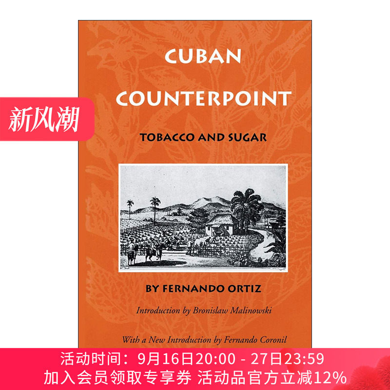 英文原版 Cuban Counterpoint 古巴的对应物 烟草与蔗糖 英文版 进口英语原版书籍