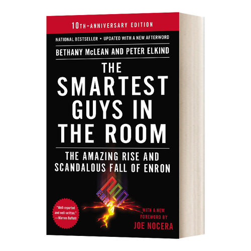 房间里最精明的人 英文原版 The Smartest Guys in the Room 安然破产案始末 英文版 进口英语原版书籍