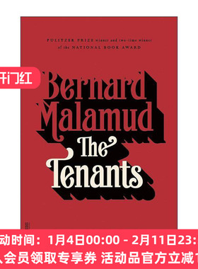 英文原版 The Tenants 伯纳德马拉默德 普利策奖得主 英文版 进口英语原版书籍
