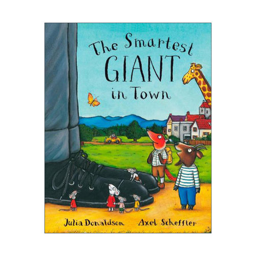 城里美丽的巨人 英文原版 The Smartest Giant in Town Julia Donaldson 茱莉亚唐纳森 儿童绘本 英文版 进口英语原版书籍