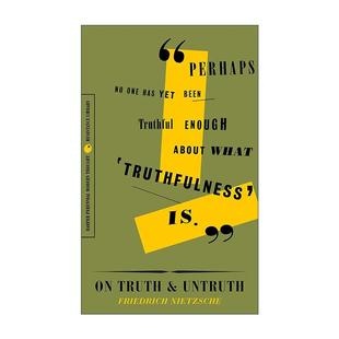 and Untruth 进口英语原版 书籍 英文版 Truth 尼采著作选集 英文原版 真实与谎言