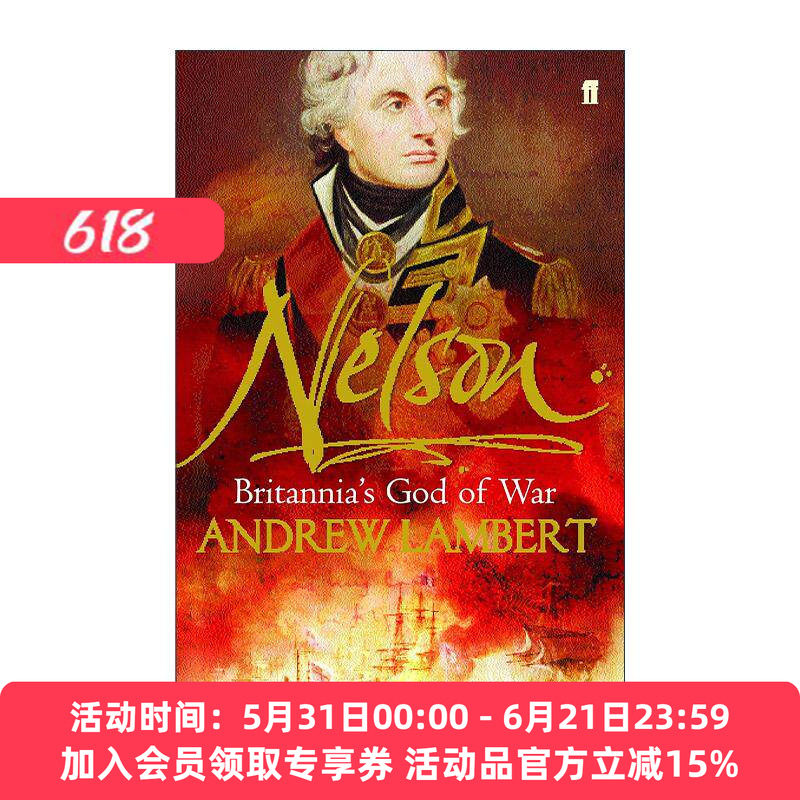 英文原版 Nelson 霍雷肖·纳尔逊传 英国风帆战列舰时代著名海军将领 英文版 进口英语原版书籍