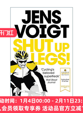 英文原版 Shut up Legs 德国自行车手沃伊特Jens Voigt自传 英文版 进口英语原版书籍