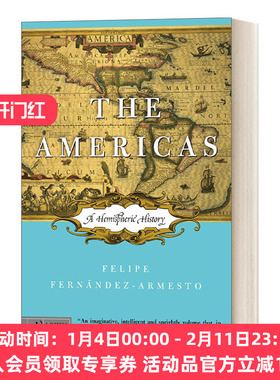 美洲 英文原版 The Americas A Hemispheric History 西半球历史 兰登书屋现代图书馆编年史 英文版 进口英语原版书籍