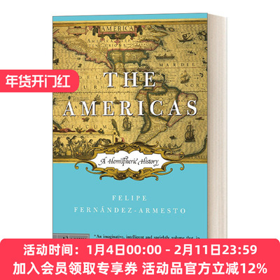 美洲 英文原版 The Americas A Hemispheric History 西半球历史 兰登书屋现代图书馆编年史 英文版 进口英语原版书籍