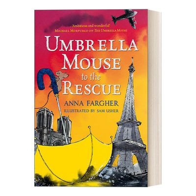 英文原版 Umbrella Mouse to the Rescue 伞鼠救援 Anna Fargher 英国老鼠看二战 英文版 进口英语原版书籍