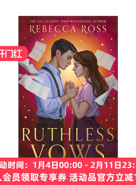 英文原版 Ruthless Vows 残酷誓约 魔法信件2 丽贝卡·罗斯战时奇幻爱情小说 魔法之河系列作者 英文版 进口英语原版书籍