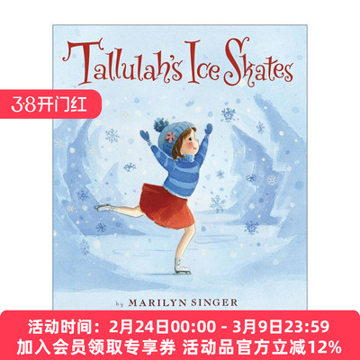 塔卢拉的溜冰鞋 英文原版 Tallulah's Ice Skates 精装绘本 英文版 进口英语原版书籍