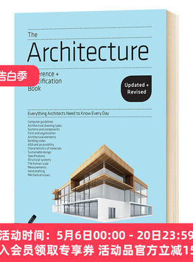 华研原版 建筑师便携速查手册 英文原版 The Architecture Reference & Specification Book updated & revised 英文版进口英语书