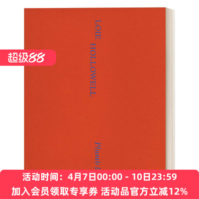 美国女艺术家洛伊·霍洛韦尔作品集  英文原版 Loie Hollowell 铅垂线系列 精装抽象绘画艺术画册 二次孕期观察记录 英文版 进口书