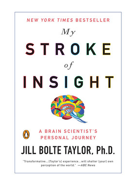 左脑中风  英文原版 My Stroke of Insight 右脑开悟 奇迹 哈佛大学脑神经科学家Jill Bolte Taylor 英文版 进口英语原版书籍