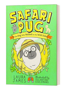 游猎的哈巴狗 英文原版 Safari Pug 英文版 进口英语原版书籍