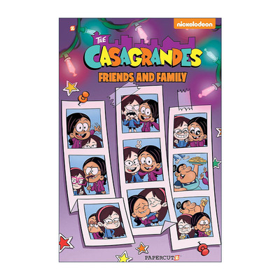 英文原版 The Casagrandes 4 Friends and Family 喧闹一家亲外传4 儿童全彩幽默漫画 英文版 进口英语原版书籍