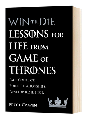 华研原版 要么赢要么死 权力游戏中的人生教训 英文原版 Win Or Die Lessons for Life from Game of Thrones 英文版进口英语书籍