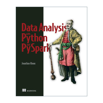 用Python和PySpark进行数据分析 英文原版 Data Analysis with Python and PySpark 英文版 进口英语原版书籍