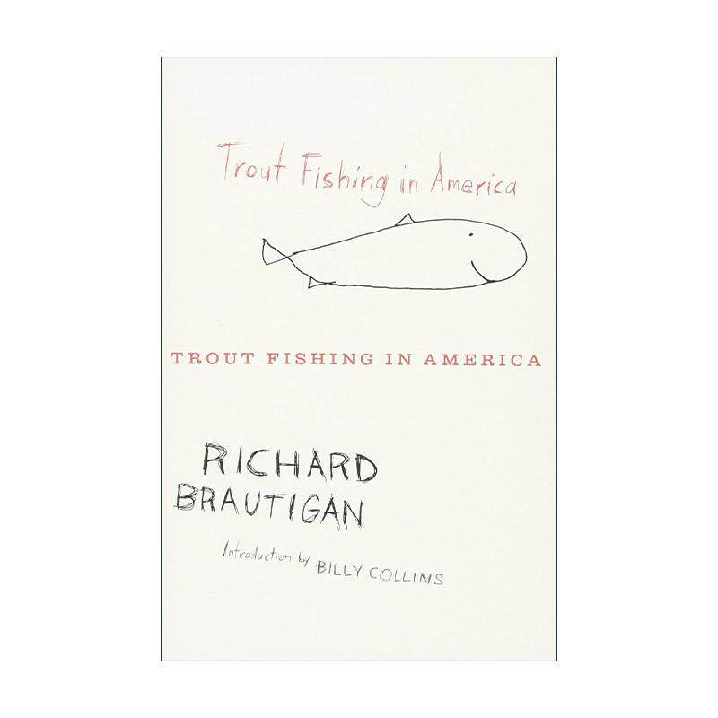英文原版 Trout Fishing in America 在美国钓鳟鱼 理查德·布劳提根 英文版 进口英语原版书籍