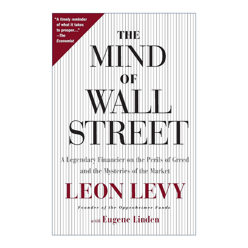 英文原版 The Mind of Wall Street 股价为什么会上涨 超越时代的股市传奇 里昂·利维自述 英文版 进口英语原版书籍