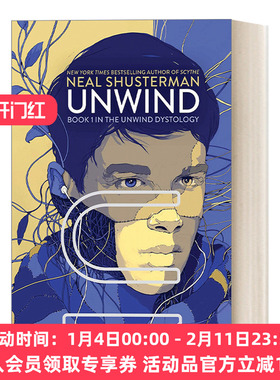 英文原版小说 Unwind 明日分解 尼尔·舒斯特曼 Unwind Dystology1 英文版 进口英语原版书籍