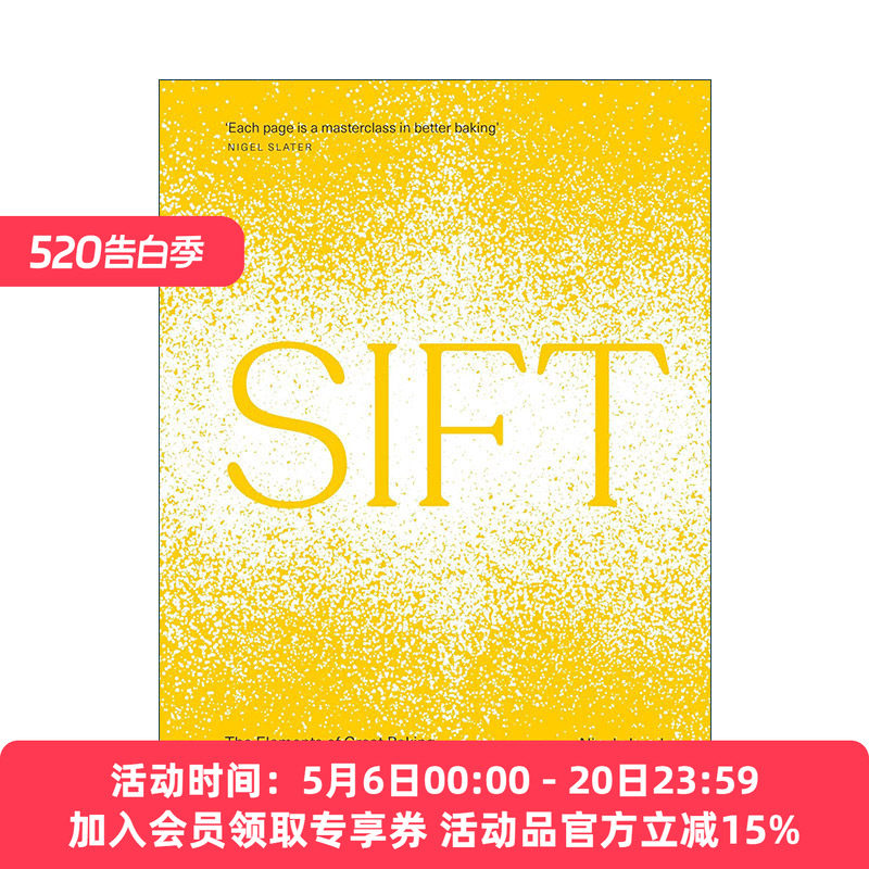 英文原版 SIFT 出色烘焙食谱 Nicola Lamb 精装 英文版 进口英语原版书籍