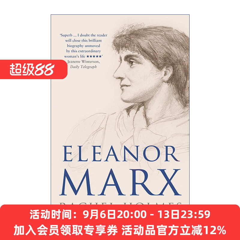 英文原版 Eleanor Marx 她这样的一生 爱琳娜·马克思传 瑞秋·霍姆斯 英文版 进口英语原版书籍