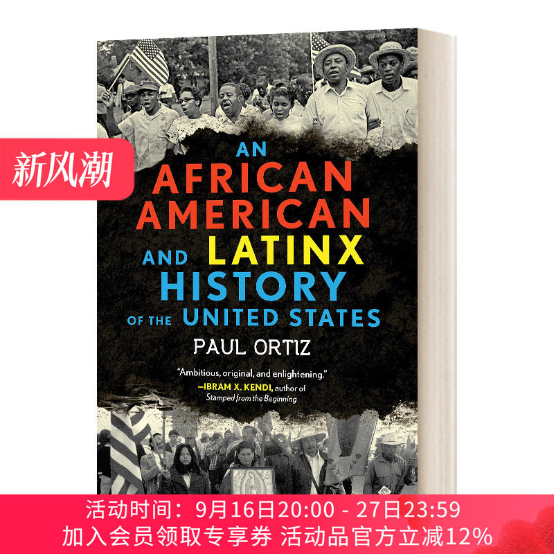 非裔美国人和拉丁美洲人的美国历史 英文原版 An African American and Latinx History of the United States 进口英语原版书籍