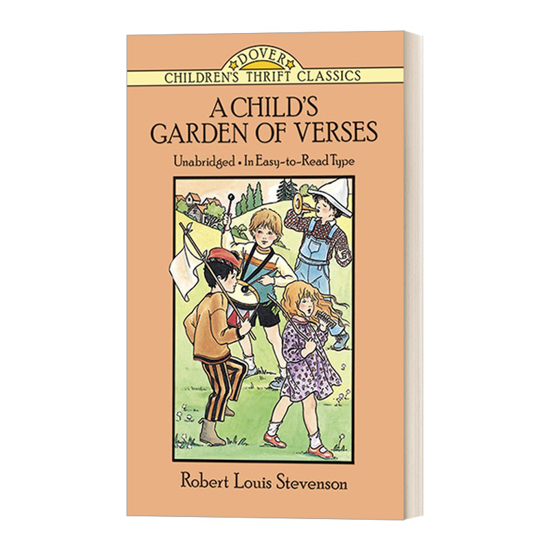 英文原版 A Child's Garden of Verses 儿童的诗歌花园 苏格兰诗人罗伯特·路易斯·史蒂文森 英文版 进口英语原版书籍