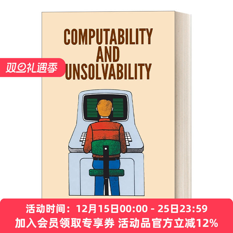 马丁 英文原版 Computability and Unsolvability 戴维斯 可计算性与不可解性 英文版 进口英语原版书籍