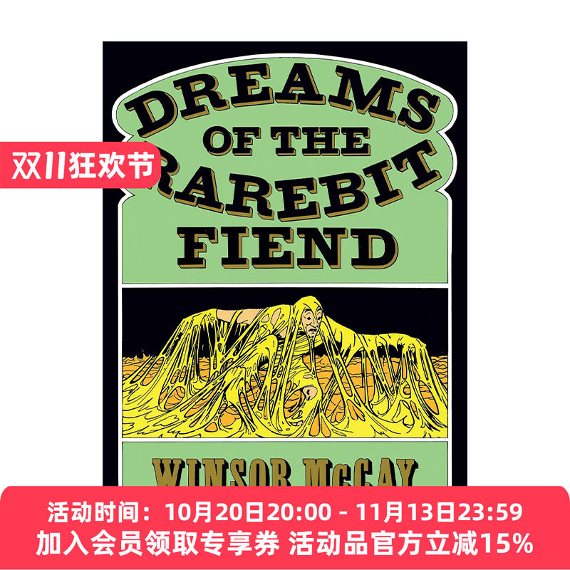 英文原版 Dreams of the Rarebit Fiend 一个醉鬼的白日梦 同名电影原著漫画 Winsor McCay温瑟·麦凯 英文版 进口英语原版书籍