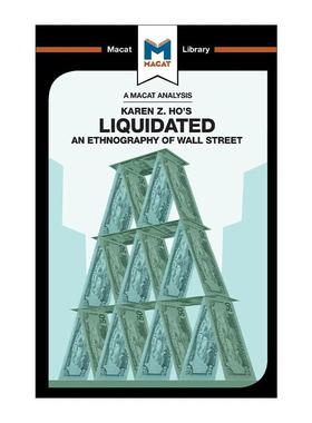 英文原版 Liquidated 清算 华尔街民族志 MACAT解读系列 英文版 进口英语原版书籍