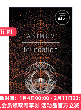 英文原版 Foundation 银河帝国1 基地 Isaac Asimov阿西莫夫 英文版 进口英语原版书籍