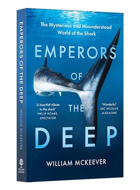 英文原版 Emperors of the Deep 深海帝王 被误解的鲨鱼与它们的神秘世界 英文版 进口英语原版书籍