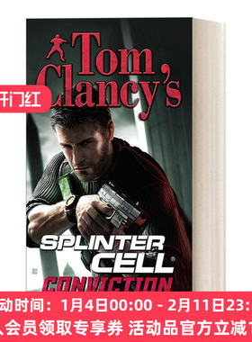 英文原版 汤姆克兰西细胞分裂5 信念 Tom Clancy's Splinter Cell 05 Conviction 惊悚悬疑军事小说 David Michaels 进口书籍