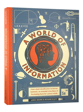 信息的世界 常识 英文原版 A World of Information 有用的无用的百科知识 儿童科普读物精装 进口原版英语书籍 Richard Platt