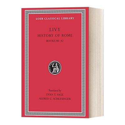 李维 罗马史 卷十二 第40-42册 英文原版 History of Rome Volume XII 拉英对照版 洛布古典丛书 精装 英文版 进口英语原版书籍
