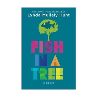 儿童校园友谊主题小说 进口英语原版 Mullaly 鱼 英文原版 树上 Lynda 爬树 Fish 精装 书籍 Hunt Tree ALA童书大奖