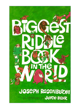 英文原版 Biggest Riddle Book in the World 世界谜语大全 英文版 进口英语原版书籍
