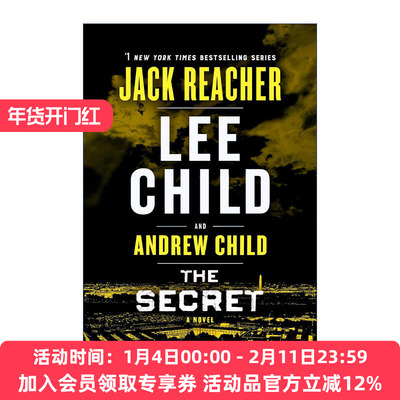 英文原版 The Secret 秘密 Jack Reacher侠探杰克雷切尔系列28 Lee Child李查德 精装 英文版 进口英语原版书籍