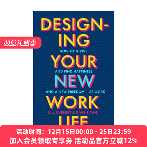 设计你的工作和人生  英文原版 Designing Your New Work Life 比尔?博内特 英文版 进口英语原版书籍