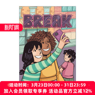 Click Graphic 进口英语原版 Break 书籍 英文版 青少年图像小说A 系列 英文原版 Novel