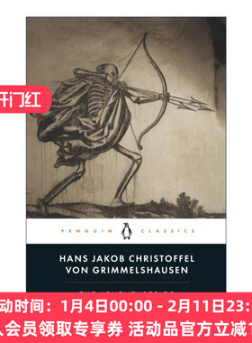 痴儿西木传 英文原版 The Adventures of Simplicius Simplicissimus 格里美尔斯豪森 企鹅黑经典 英文版 进口英语原版书籍