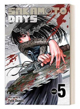 坂本日常 英文原版 Sakamoto Days Vol. 5 漫画5 英文版 进口英语原版书籍